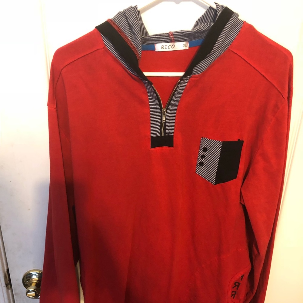 Rico Mens soft stretchy long sleeve shirt size XL